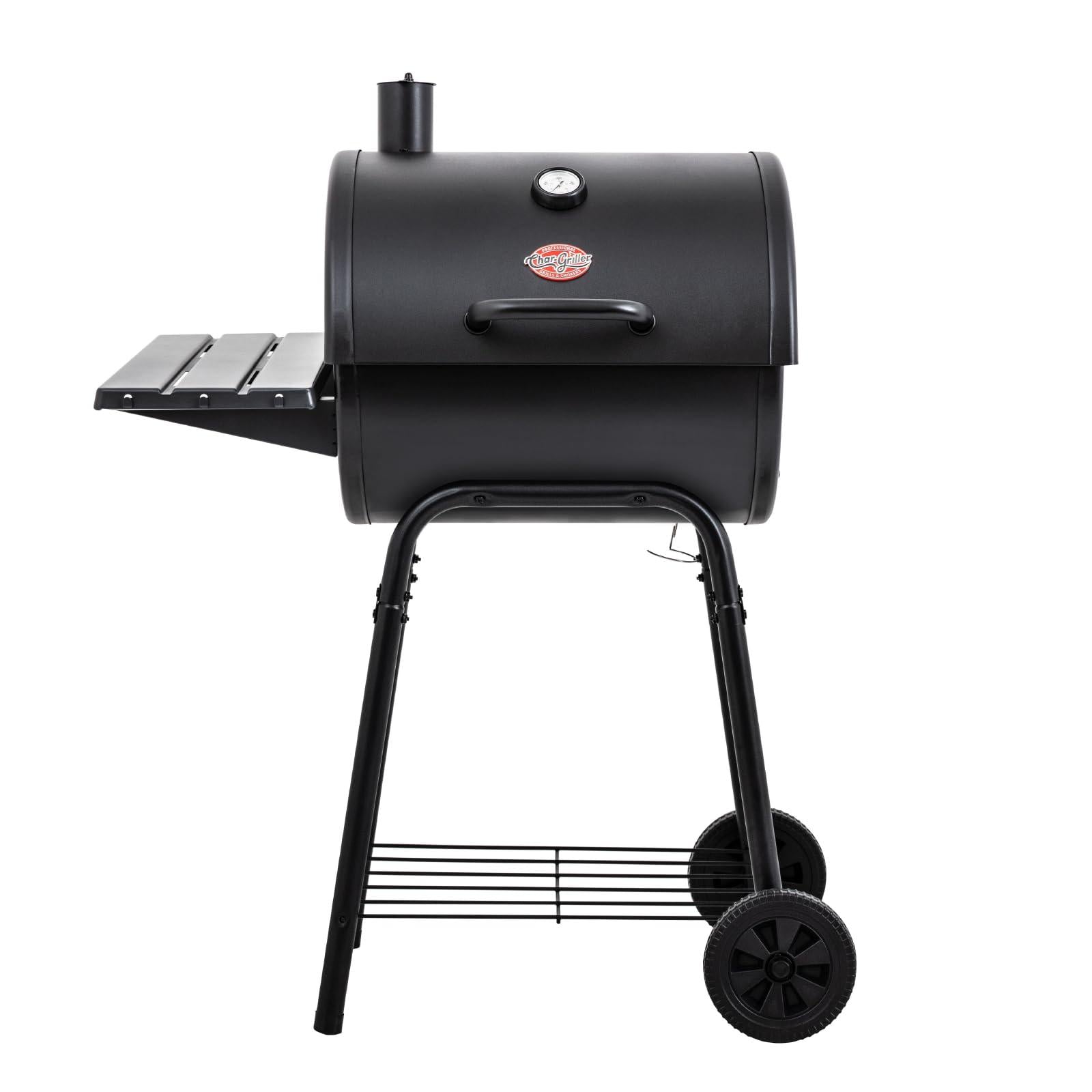 Char-Griller Wrangler 23-in Black Barrel Charcoal Grill NEW LOT 3595